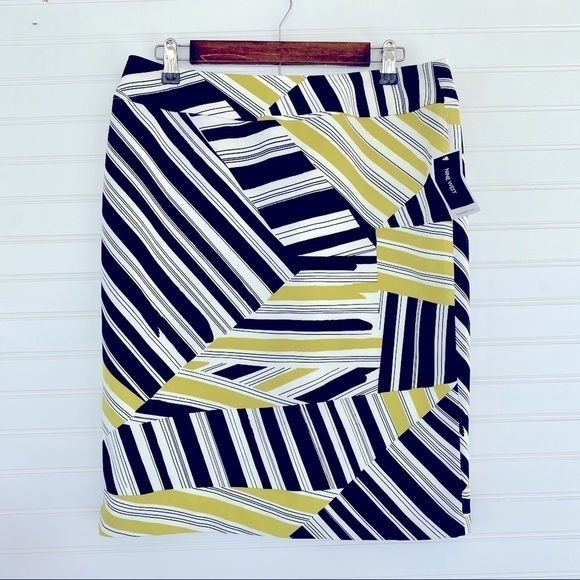 Nine West Midi Skirt Size 8 New with tags - Picture 1 of 12